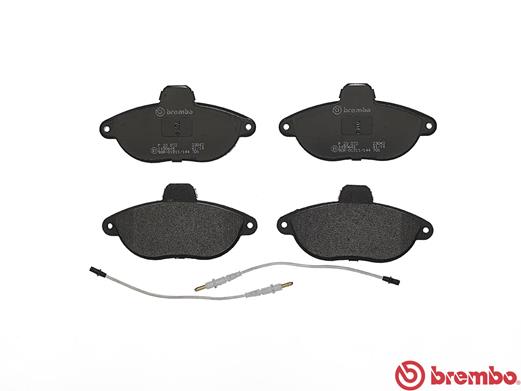 A.B.S. P 23 072 BREMBO Bremsbelagsatz, Scheibenbremse